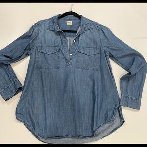 Gap dark chambray shirt